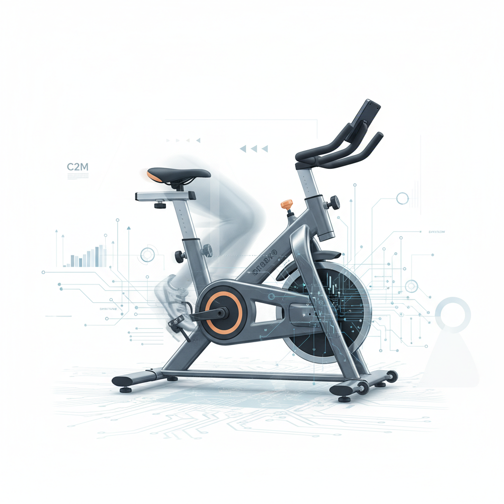 C2M 數據驅動製造循環優化智能健身器材設計。