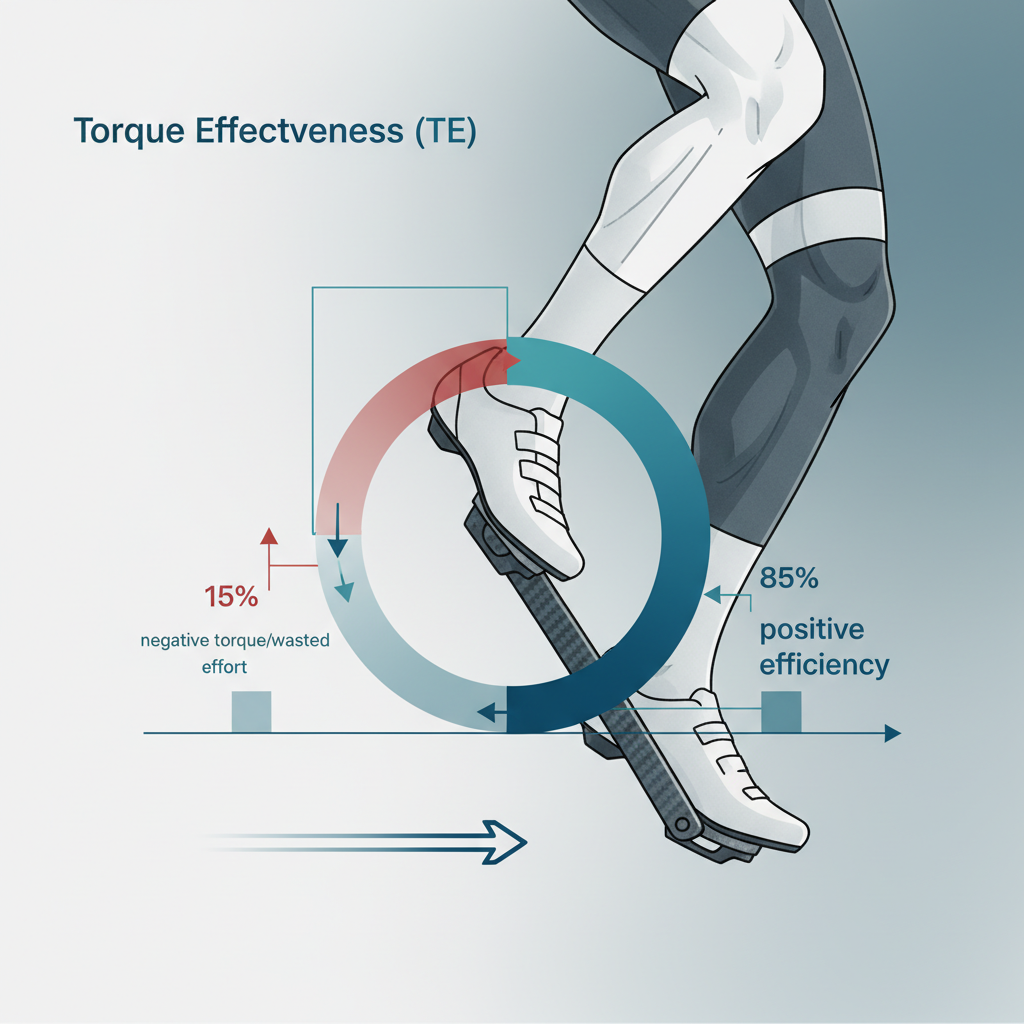自行車騎士透過數據分析，將浪費的力量轉化為有效推進力，提升騎行效率。